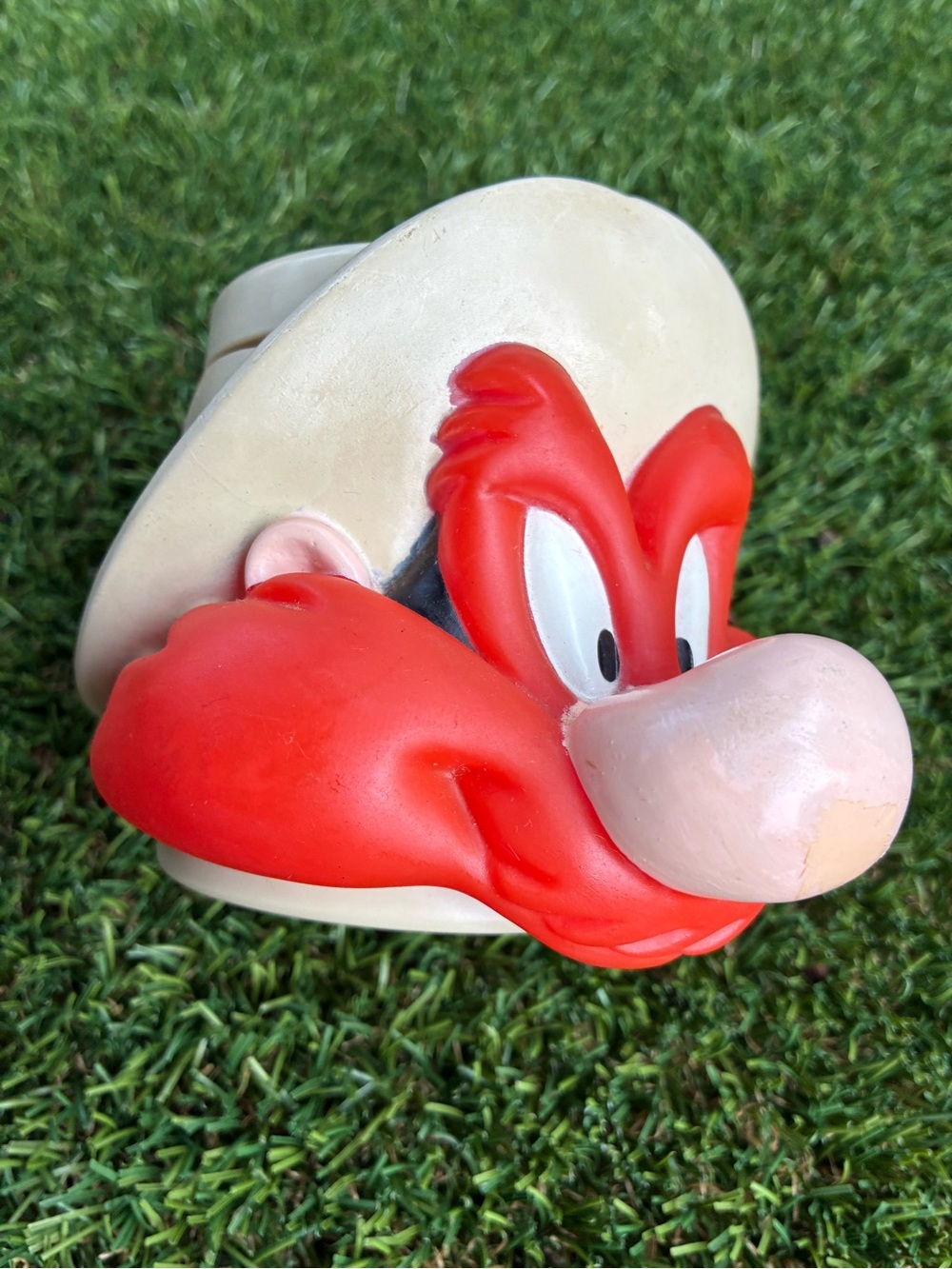 Vintage 1992 Looney Tunes Yosemite Sam 3D Plastic Mug Character Cup Warner Bros